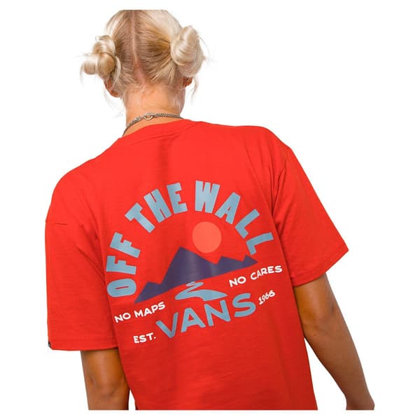 Vans Outdoor Club T-shirt Med Korta ärmar Orange S Man