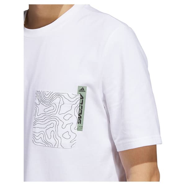 Adidas Kortärmad T-shirt City E Pkt Vit M Man