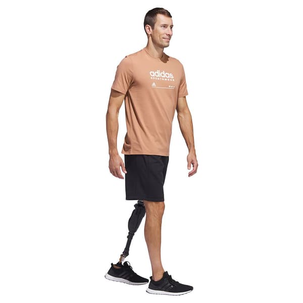 Adidas Kortærmet T-shirt Lounge Orange M Mand