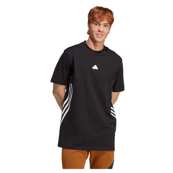 Adidas Kortärmad T-shirt Fi 3s Svart S / Regular Man