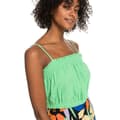 Miniatyrbillede 6 af 6: Roxy Kortærmet T-shirt Bikini Vibes Grøn M Kvinde