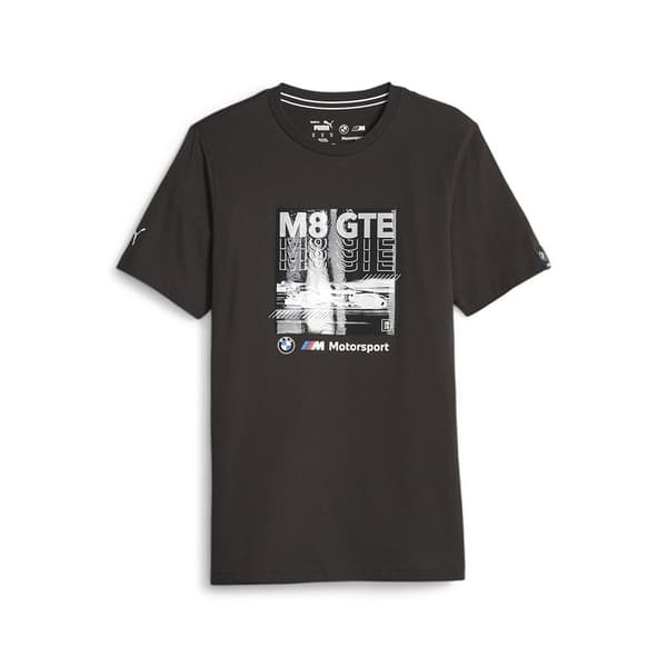 Puma Kortærmet T-shirt Bmw Mms Car Graphic Grå L Mand