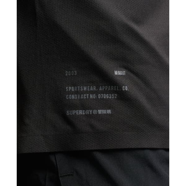 Superdry Kortärmad T-shirt Train Premium Svart XL Man