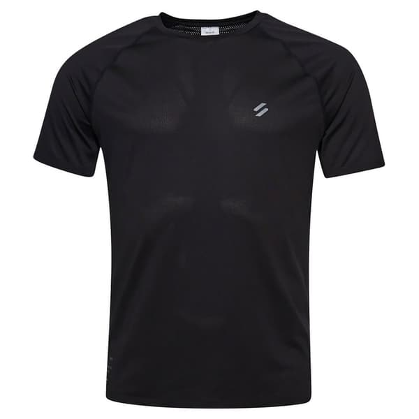 Superdry Kortärmad T-shirt Train Premium Svart XL Man
