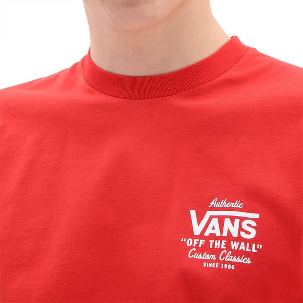 Vans Holder St Classic T-shirt Med Korta ärmar Röd S Man