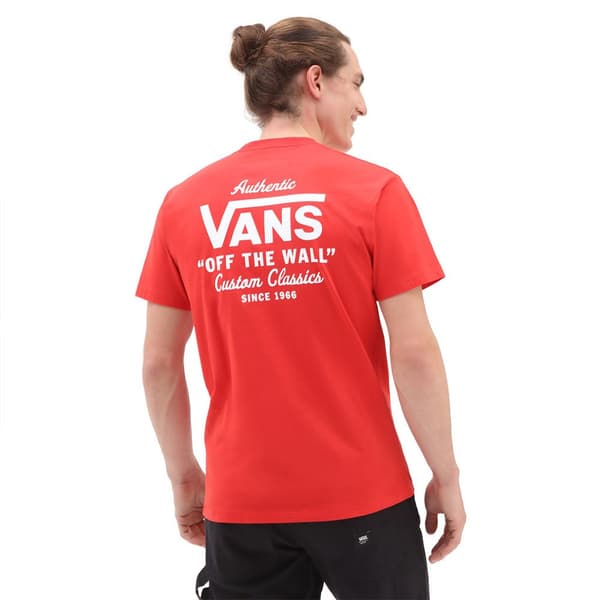 Vans Holder St Classic T-shirt Med Korta ärmar Röd S Man