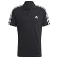 Miniatyrbillede 3 af 9: Adidas Kortærmet Polo 3s Pique Ps Sort M / Regular Mand