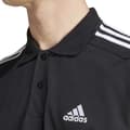 Miniatyrbillede 6 af 9: Adidas Kortærmet Polo 3s Pique Ps Sort M / Regular Mand