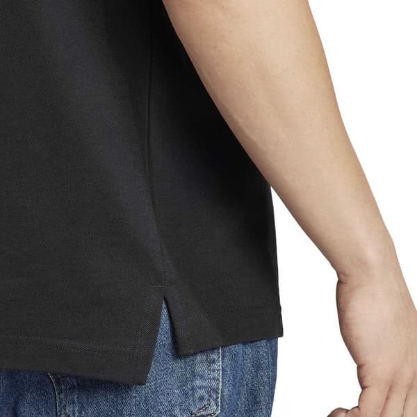 Adidas Kortærmet Polo 3s Pique Ps Sort M / Regular Mand