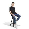 Miniatyrbillede 9 af 9: Adidas Kortærmet Polo 3s Pique Ps Sort M / Regular Mand