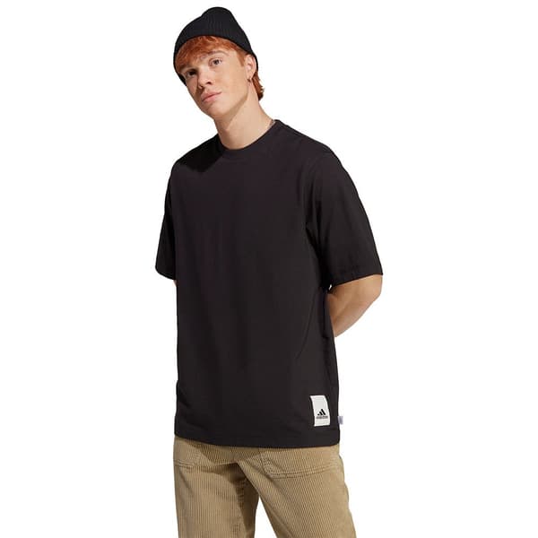 Adidas Lyhythihainen T-paita Caps Musta S / Regular Mies