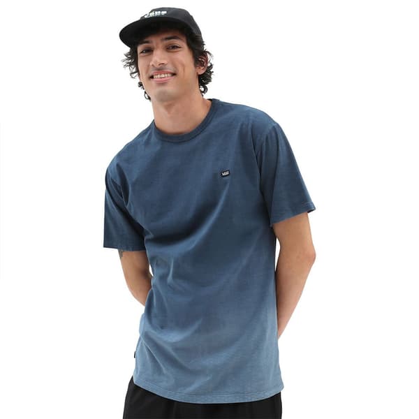 Vans Off The Wall Dip Dye T-shirt Med Korta ärmar Blå S Man