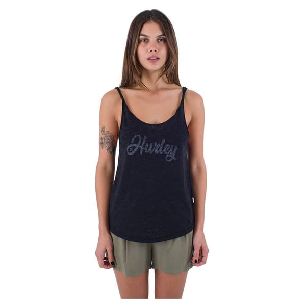 Hurley Ärmlös T-shirt Oceancare Devore Grönt S Kvinna