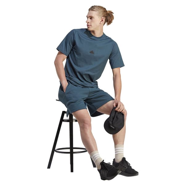Adidas Kortärmad T-shirt Z.n.e Blå XS / Regular Man