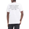 Miniatyrbillede 2 af 4: Replay Kortærmet T-shirt M6666 .000.23608p Hvid XL Mand