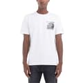 Miniatyrbillede 1 af 4: Replay Kortærmet T-shirt M6666 .000.23608p Hvid XL Mand