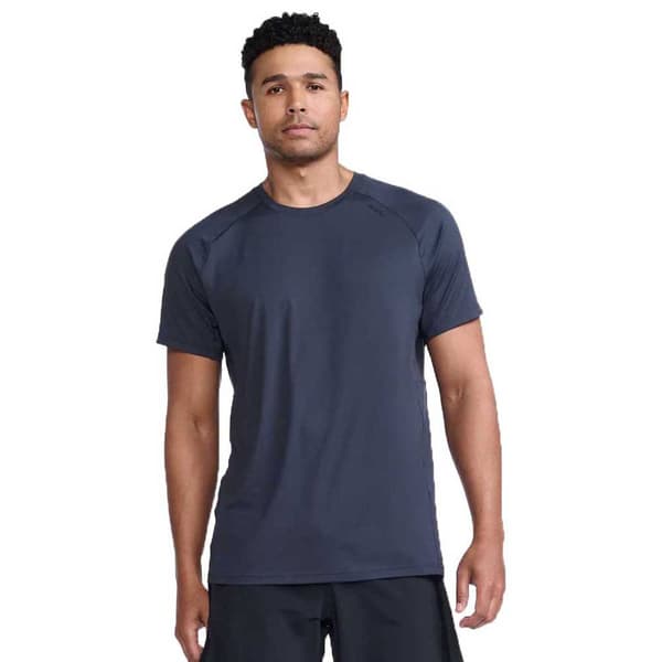 2xu Kortærmet T-shirt Motion Blå M Mand