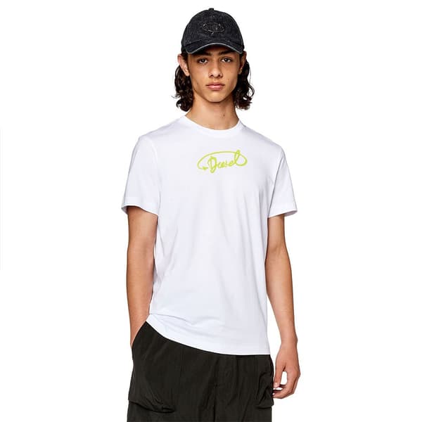 Diesel Kortärmad T-shirt Diegor Vit 2XL Man