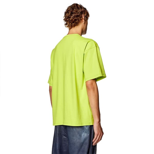 Diesel Kortärmad T-shirt Boxt Back Gul XL Man