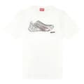 Miniatyrbillede 3 af 4: Diesel Kortærmet T-shirt Just Hvid XL Mand