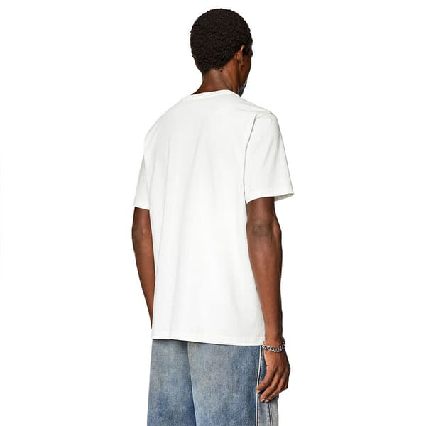 Diesel Kortærmet T-shirt Just Hvid XL Mand