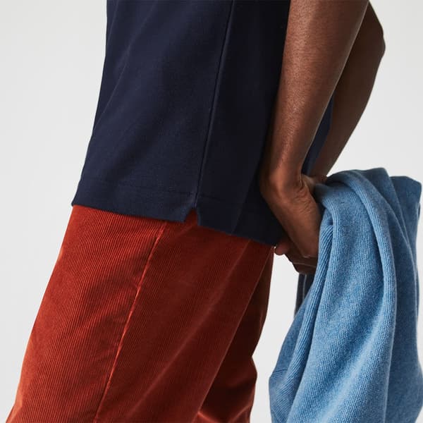 Lacoste Lyhythihainen Poolopaita Caiman Sininen XL Mies