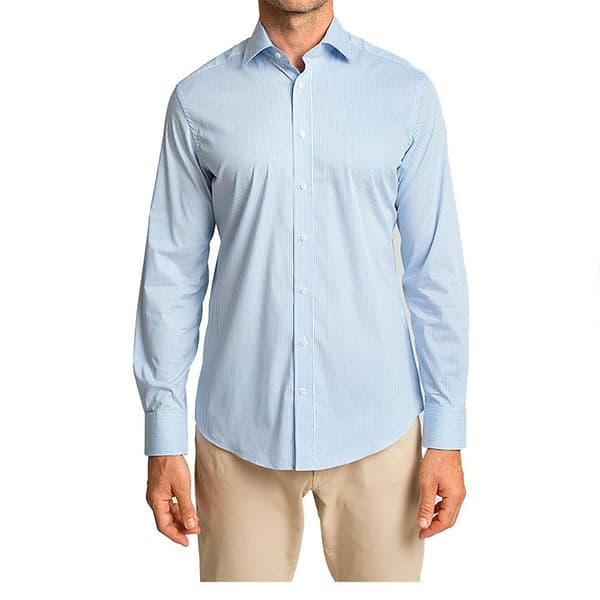 Hackett Långärmad Tröja Stretch Stripe Bc Blå S Man