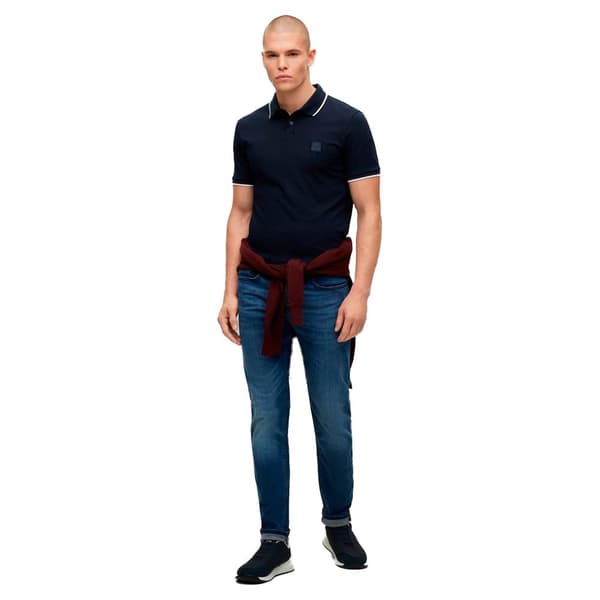 Boss Polo Passertip Blå S Man