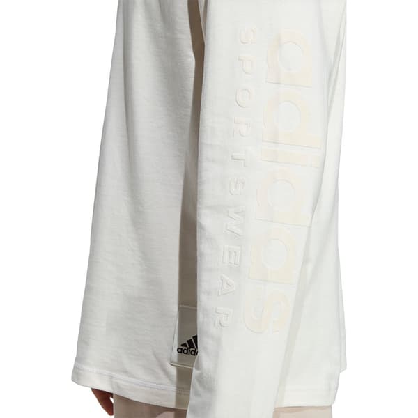 Adidas Långärmad T-shirt Lxs Beige XL / Regular Man