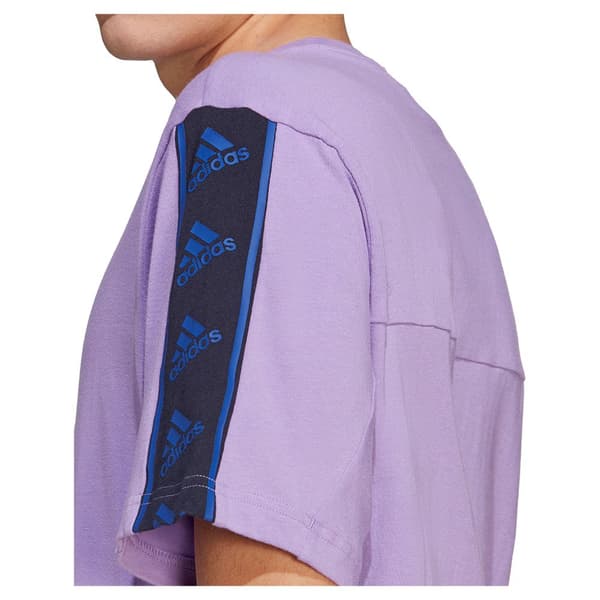 Adidas Kortærmet T-shirt Bl Lilla S / Regular Mand