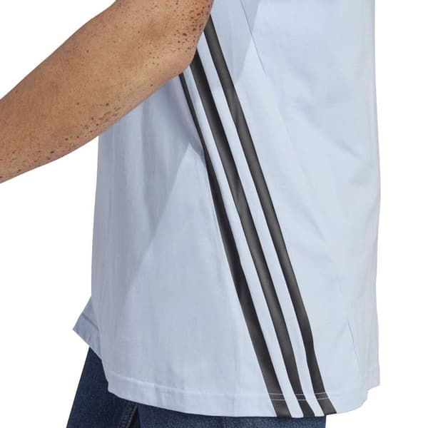 Adidas Kortärmad T-shirt Fi 3s Blå S / Regular Man