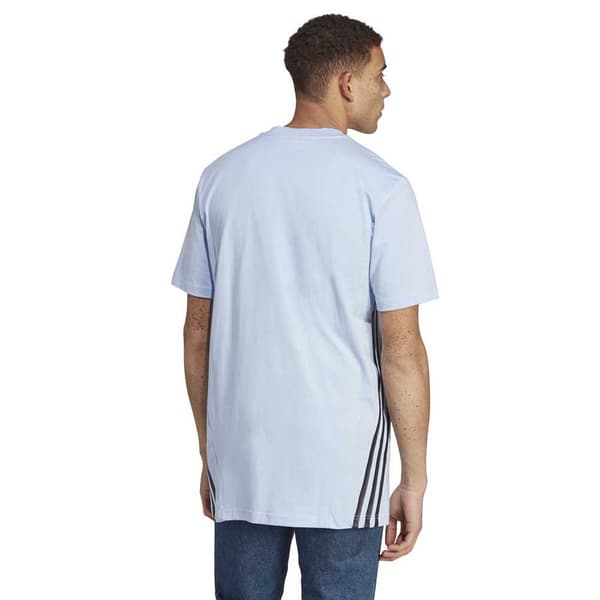 Adidas Kortärmad T-shirt Fi 3s Blå S / Regular Man