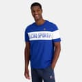 Miniatyrbild 4 av 10: Le Coq Sportif Kortärmad T-shirt 2320726 Bat N°2 Blå L Man