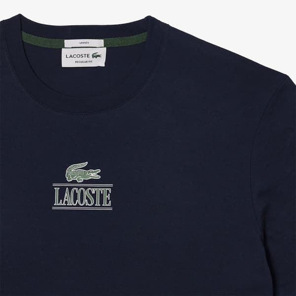Lacoste Lyhythihainen T-paita Th1147-00 Sininen S Mies