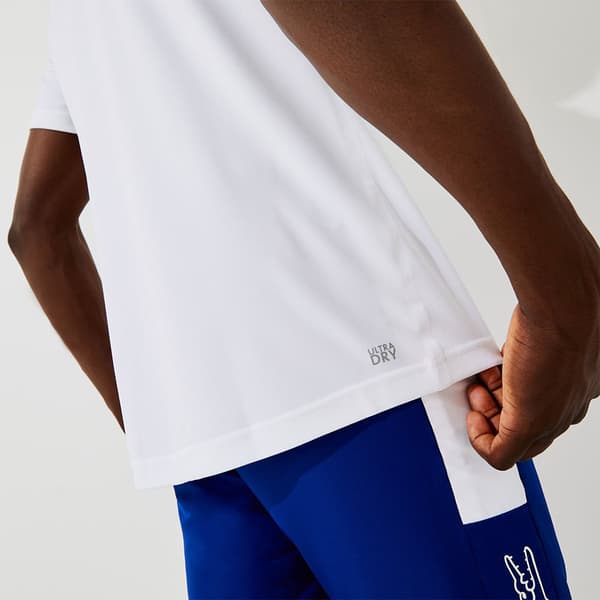 Lacoste Kortærmet T-shirt Th3401-00 Hvid M Mand