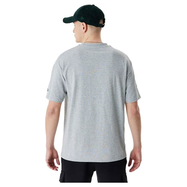New Era Kortärmad T-shirt New York Yankees Mlb Team Patch Grå L Man