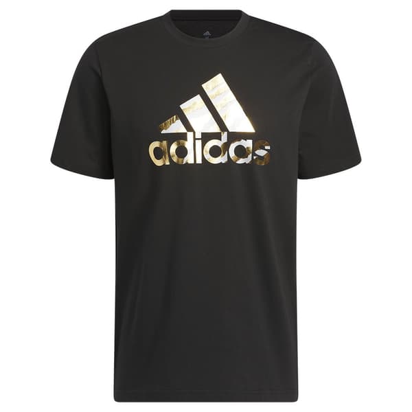 Adidas Kortärmad T-shirt Power Logo Ft Svart S / Regular Man