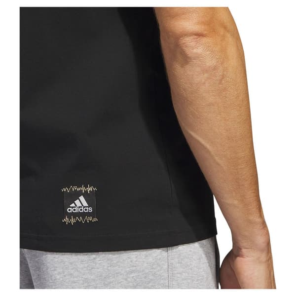 Adidas Kortärmad T-shirt Power Logo Ft Svart S / Regular Man