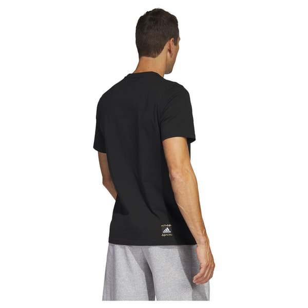 Adidas Kortärmad T-shirt Power Logo Ft Svart S / Regular Man