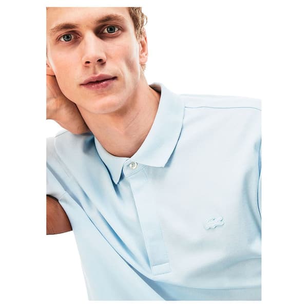 Lacoste Lyhythihainen Polo Paris Regular Fit Stretch Cotton Piqué Sininen XS Mies