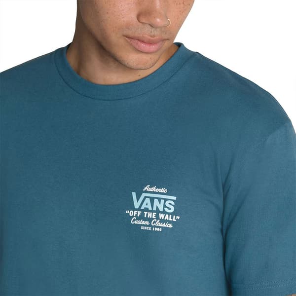 Vans Holder St Classic T-shirt Med Korta ärmar Blå S Man