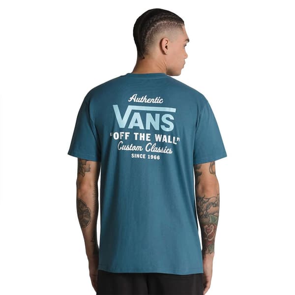 Vans Holder St Classic T-shirt Med Korta ärmar Blå S Man