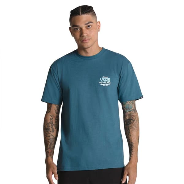 Vans Holder St Classic T-shirt Med Korta ärmar Blå S Man
