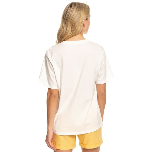 Roxy Lyhythihainen T-paita Moonlight Sunset B Beige S Nainen