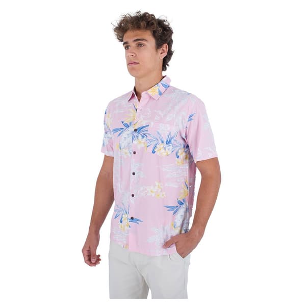 Hurley Lyhythihainen T-paita Rincon Pinkki M Mies