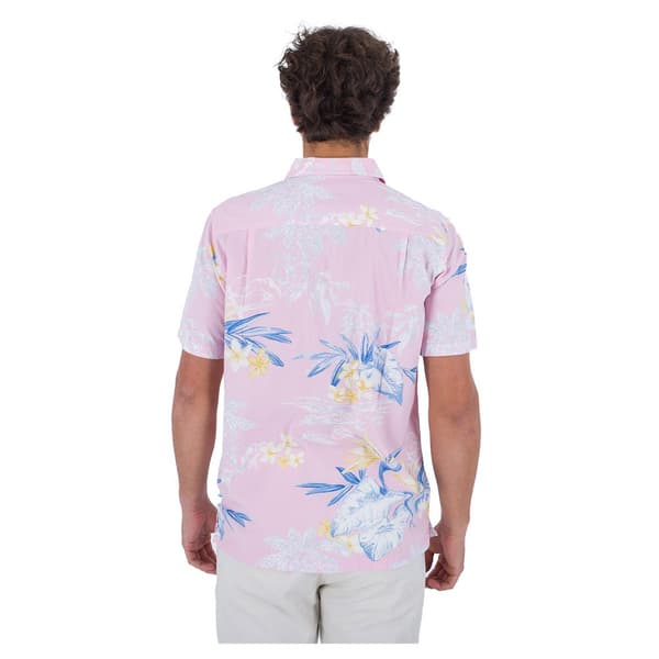 Hurley Lyhythihainen T-paita Rincon Pinkki M Mies