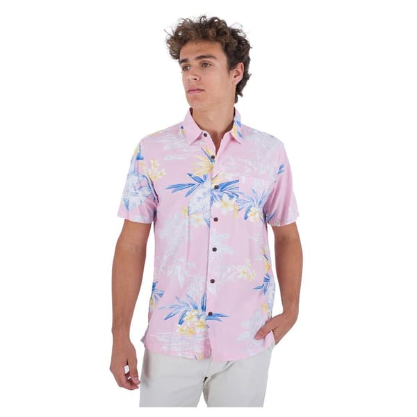 Hurley Lyhythihainen T-paita Rincon Pinkki M Mies