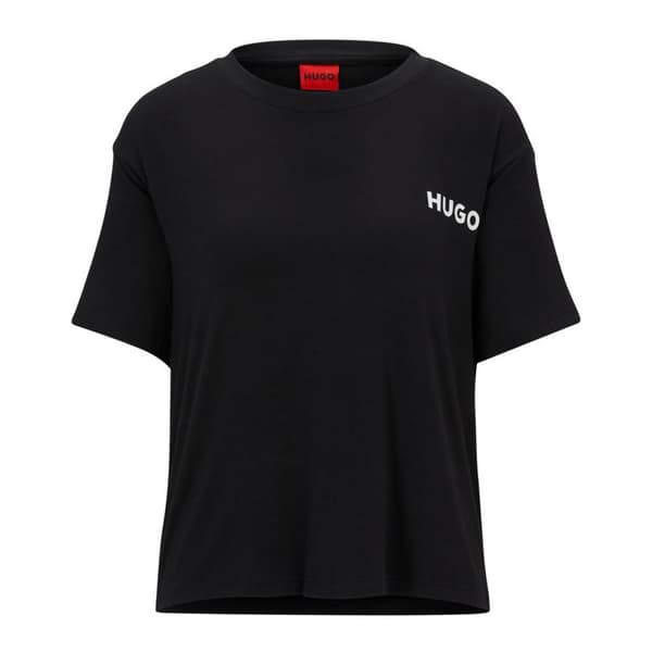 Hugo T-shirt Unite_t-shirt 10247048 Svart XS Kvinna