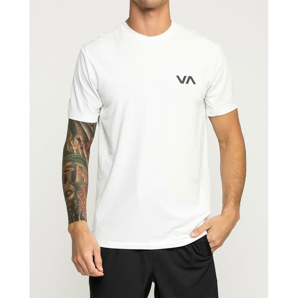 Rvca Langærmet T-shirt Sport Vent Hvid L Mand