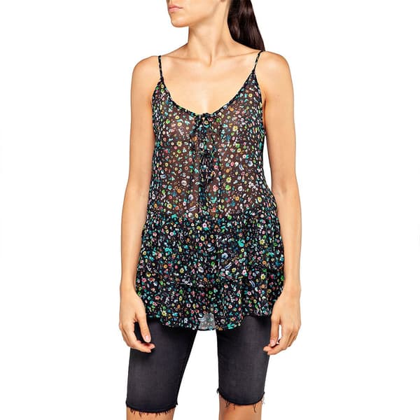 Replay Ärmlös Blus W2333.000.72108 Svart XS Kvinna